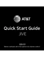 Предварительный просмотр 1 страницы AT&T JIVE Quick Start Manual