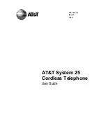 AT&T Merlin 3070 User Manual preview