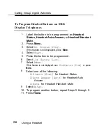 Preview for 72 page of AT&T Merlin Legend BIS22 Supervisor Manual