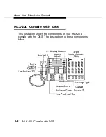 Предварительный просмотр 20 страницы AT&T Merlin Legend MLX-20L Operator'S Manual