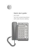 AT&T ML17928 Quick Start Manual предпросмотр