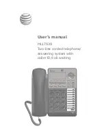 Предварительный просмотр 1 страницы AT&T ML17939 User Manual