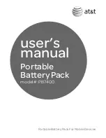 Preview for 1 page of AT&T PB7400 User Manual