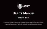 AT&T PBC10-SLV User Manual preview