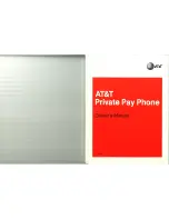 AT&T Private Pay Phone Owner'S Manual предпросмотр