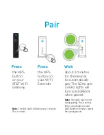 Предварительный просмотр 4 страницы AT&T Smart Wi-Fi Extender Installation Manual