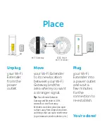 Предварительный просмотр 5 страницы AT&T Smart Wi-Fi Extender Installation Manual