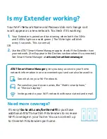 Предварительный просмотр 7 страницы AT&T Smart Wi-Fi Extender Installation Manual