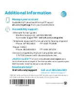 Предварительный просмотр 8 страницы AT&T Smart Wi-Fi Extender Installation Manual