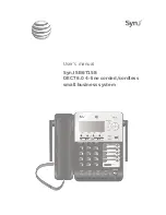 AT&T SynJ SB67158 User Manual preview