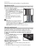 Preview for 22 page of AT&T TL 7610 User Manual