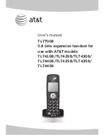 AT&T TL74108 User Manual предпросмотр