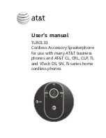 AT&T TL80133 User Manual preview