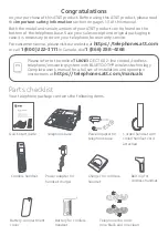 Preview for 2 page of AT&T TL86103 Quick Start Manual