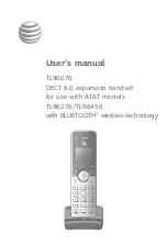 AT&T TL90076 User Manual предпросмотр