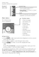 Предварительный просмотр 8 страницы AT&T TL90076 User Manual