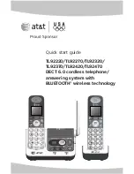 Preview for 1 page of AT&T TL92220 Quick Start Manual