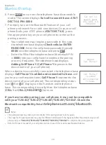 Preview for 31 page of AT&T TL96457 Complete User'S Manual