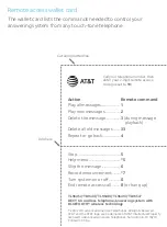 Preview for 212 page of AT&T TL96457 Complete User'S Manual