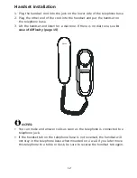 Предварительный просмотр 14 страницы AT&T Trimline 205 User Manual