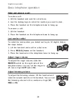 Предварительный просмотр 22 страницы AT&T Trimline TR1909 User Manual