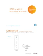 AT&T U-verse TV Self-Installation Manual preview