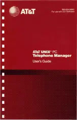 Предварительный просмотр 1 страницы AT&T UNIX User Manual