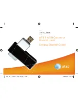 AT&T USBConnect Quicksilver Getting Started Manual предпросмотр