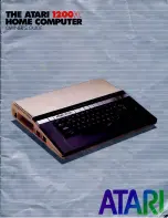 Atari 1200 XL Owner'S Manual preview