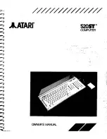 Atari 520ST Owner'S Manual preview