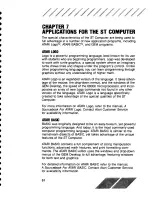 Предварительный просмотр 65 страницы Atari 520ST Owner'S Manual