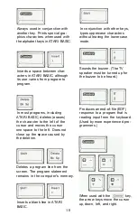 Preview for 20 page of Atari 65XE Owner'S Manual