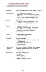 Preview for 124 page of Atari 65XE Owner'S Manual