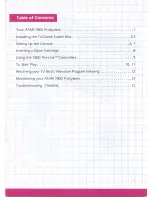 Preview for 3 page of Atari 7800 ProSystem Owner'S Manual