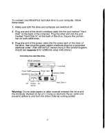 Предварительный просмотр 8 страницы Atari Megafile Owner'S Manual