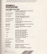 Предварительный просмотр 61 страницы Atari SLM804 Series Owner'S Manual