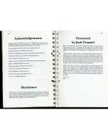 Preview for 8 page of Atari The Concise ST 68000 Reference Manual