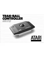 Atari TRAK-BALL CX22 Owner'S Manual предпросмотр