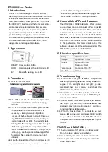 ATBS BT1200i User Manual preview