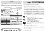 Preview for 2 page of ATC Electrical & Mechanical Bavaro DF2000 Installation And Operation Manual