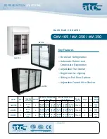 Preview for 1 page of ATC Group CMV-105 Specification Sheet