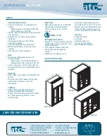 Preview for 2 page of ATC Group CMV-105 Specification Sheet