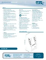 Предварительный просмотр 2 страницы ATC Group Open Air Cooler SHOWCASE Specification Sheet