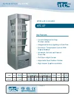 Preview for 1 page of ATC Group Open Air Coolers ATC27 Specification Sheet