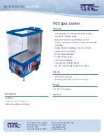 ATC Group Spot Cooler POS Specifications preview