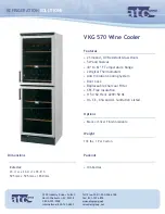 Preview for 1 page of ATC Group VKG 570 Specification Sheet