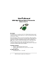 Предварительный просмотр 1 страницы ATC ATC-810 User Manual