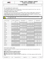 Предварительный просмотр 8 страницы ATC GTDHR FIRST Operating And Maintenance Instructions Manual