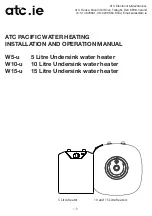 ATC W10-u Installation And Operation Manual preview