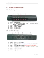 Предварительный просмотр 3 страницы ATCOM AG-268 User Manual